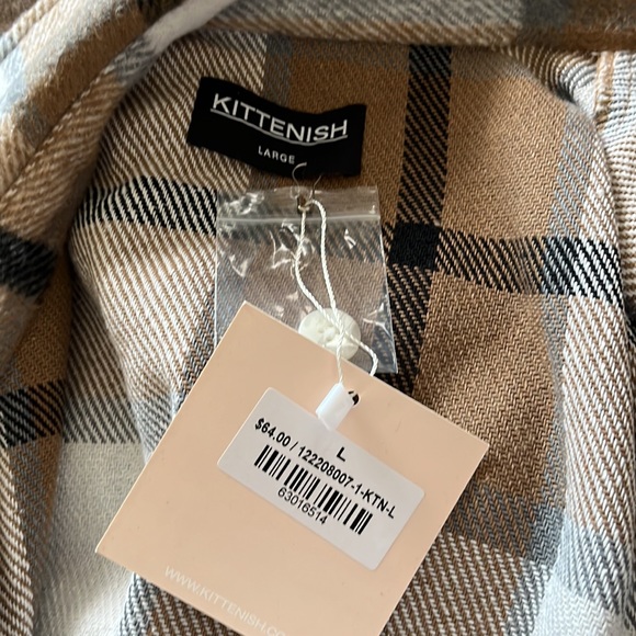 NWT Kittenish Tamara Shacket size large. Sold out style! - Picture 5 of 8